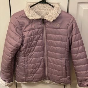 The North Face reversible mossbud jacket